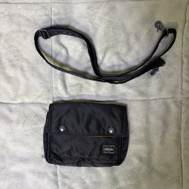 porter 요시다 포터 탱커 스냅숄더백 블랙