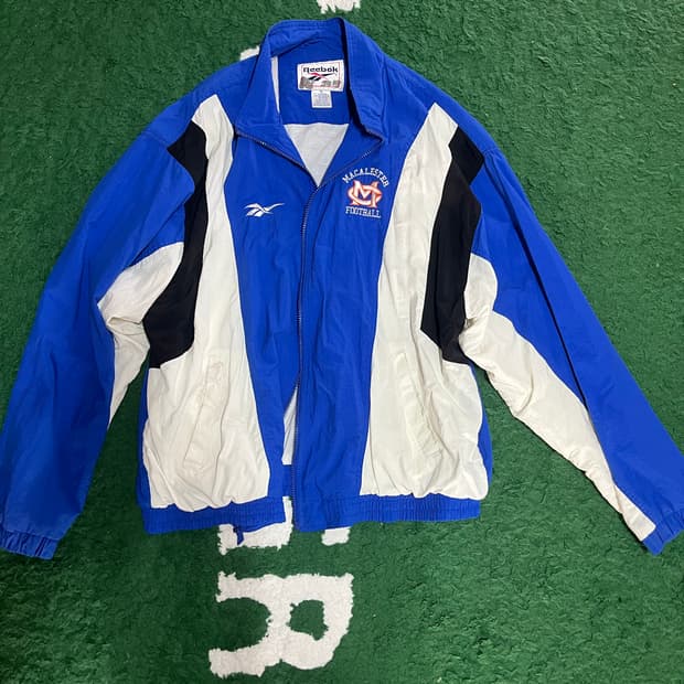 리복 올드스쿨 풋볼 바람막이 xl