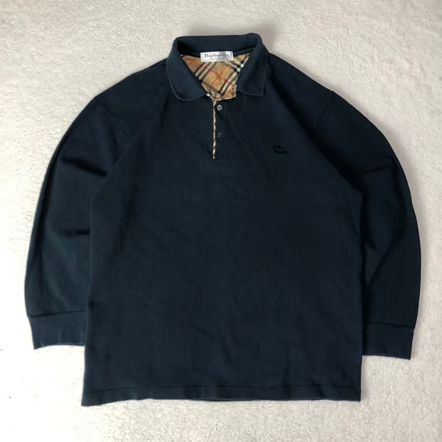 버버리 노바체크 롱슬리브 