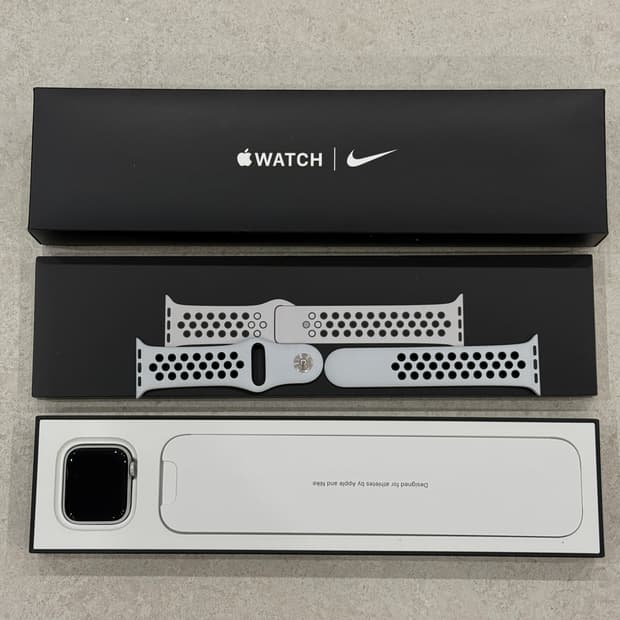 애플워치se 나이키 실버 40mm (배터리성능100)