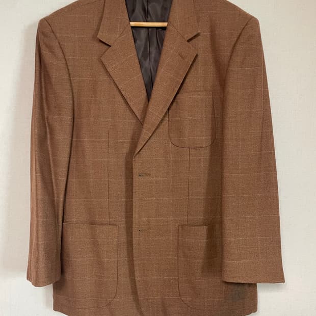 Ermenegildo Zegna 체크 블레이저 50사이즈 정품