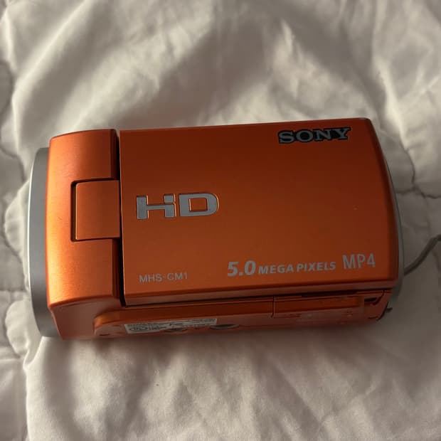 소니 캠코더 디카 Sony mhs-cm1 작례O )