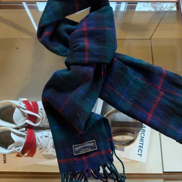 프링글 위버 스코티쉬 램스울 머플러