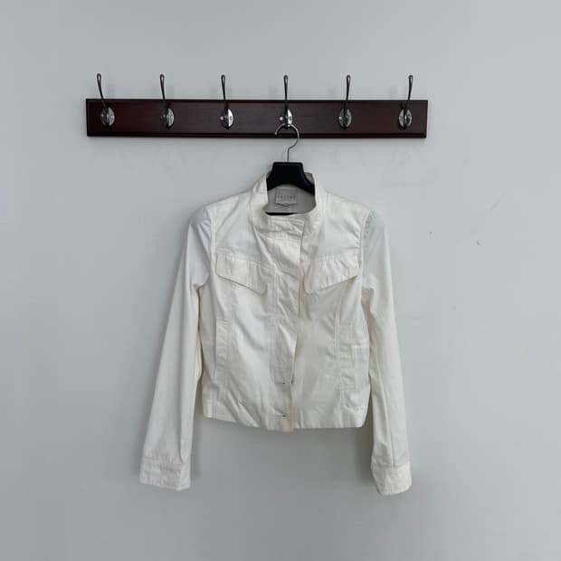 00s 올드 셀린느 화이트 자켓