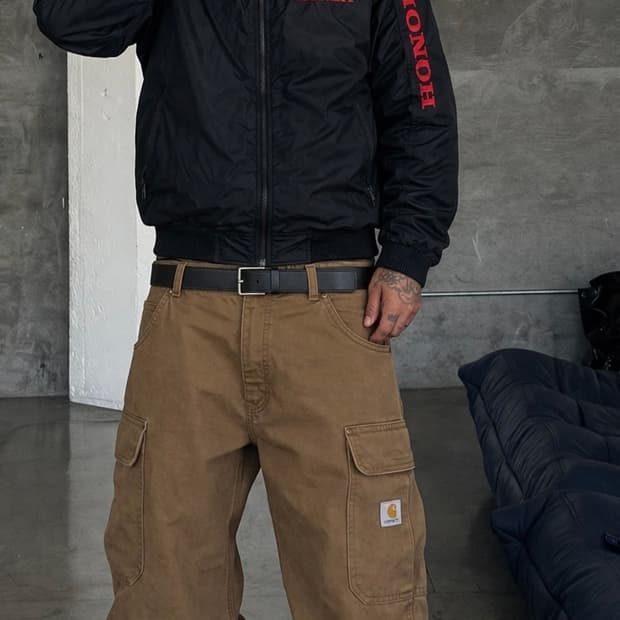 혼다 빈티지 바람막이 자켓