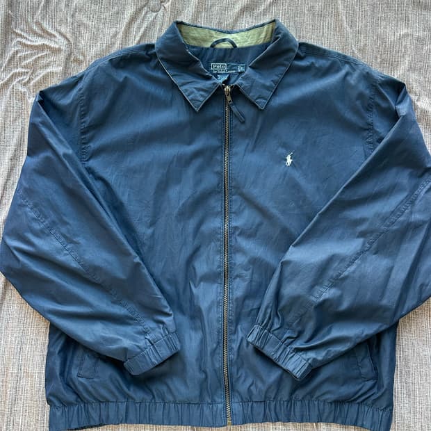 폴로 블루종 네이비 XL