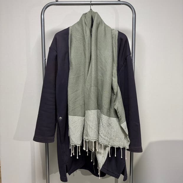 L) bless 블레스 코튼 숄 코트