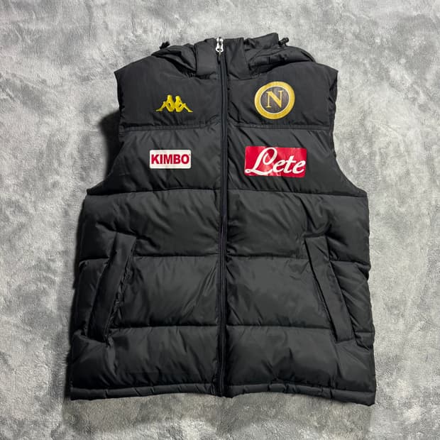 LANDAS 나폴리 조끼 패딩 