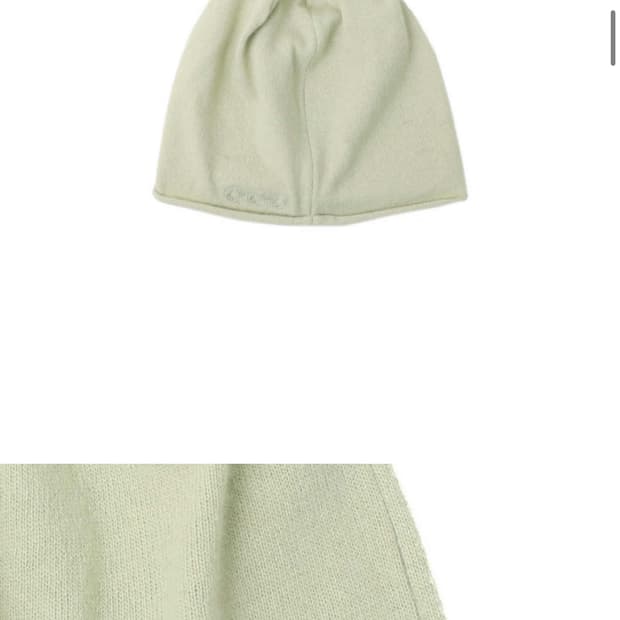 제발구해요) 999휴머니티 오버핏 롤 비니 light green