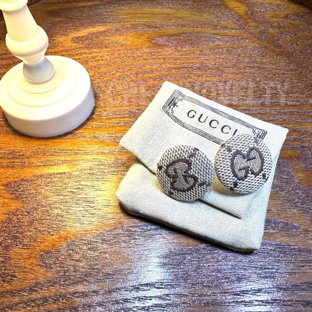 구찌 클래식 원형 이어링