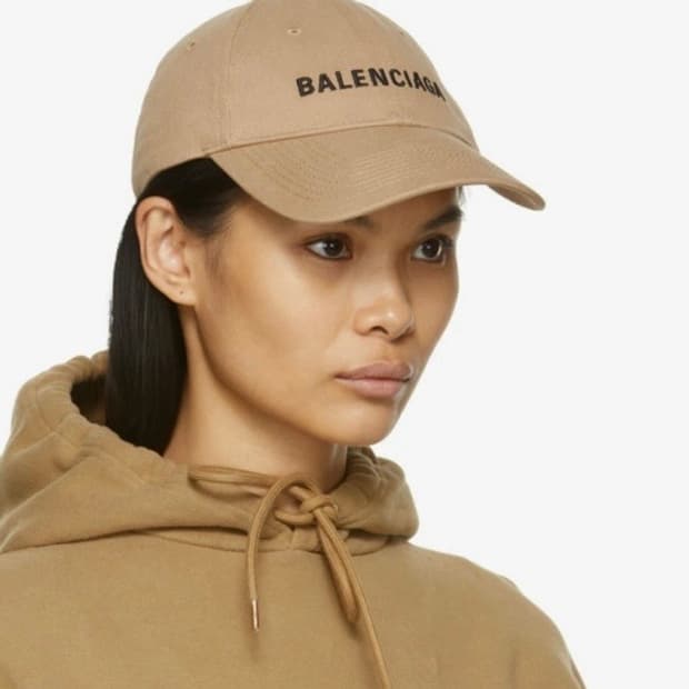 (59L) Balenciaga 발렌시아가 로고 볼캡
