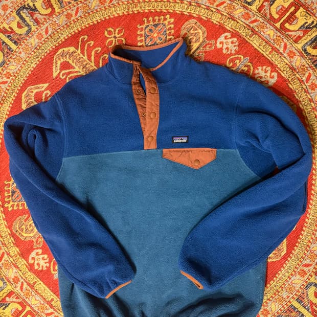 파타고니아 신칠라 빈티지 스냅 풀 오버