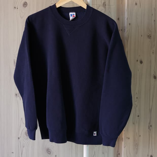 러셀 Made in USA 90s 맨투맨 스웻셔츠 네이비 XL

