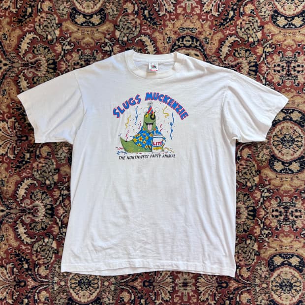 made usa 빈티지 싱글 반팔 XL (679)