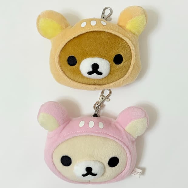 리락쿠마 코리락쿠마 꽃사슴 릴패스 키링 개별 판매