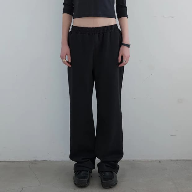 RELAX STRAIGHT BANDING PANTS