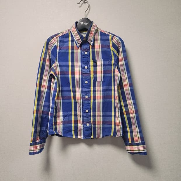 [L] 키즈 아베크롬비 체크 남방 긴팔 셔츠