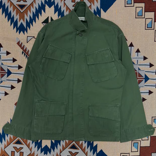 폴로 립스탑 정글 퍼티그 자켓 M