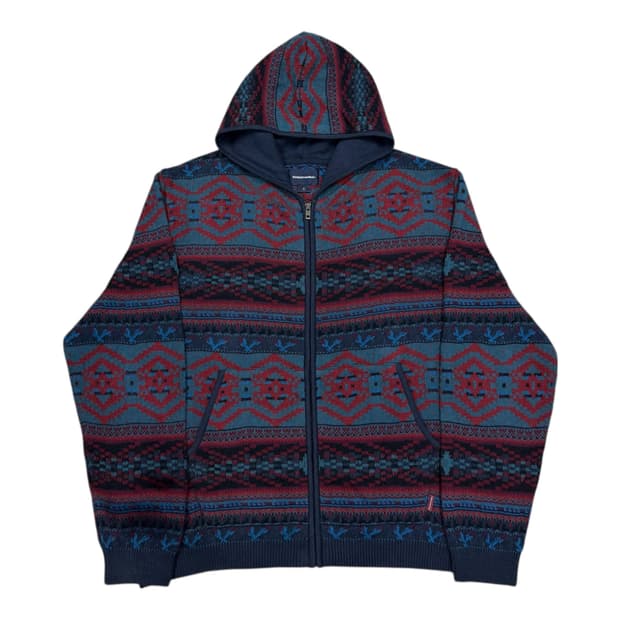 디스이즈네버댓 스웨터 니트 후드집업 L