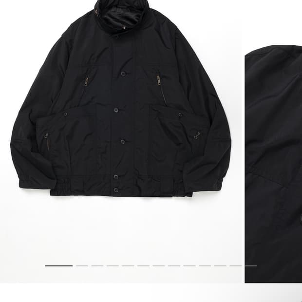 캡틴선샤인 하이커자켓 블랙 42