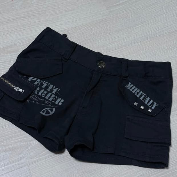 큐빈티지 펑크 숏팬츠 
