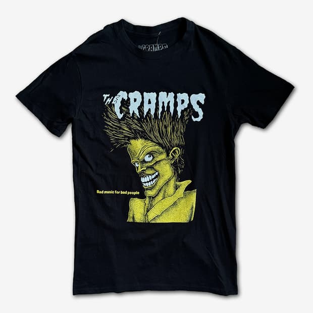 [S] 더 크램스(The Cramps) 커버 아트 그래픽 티셔츠