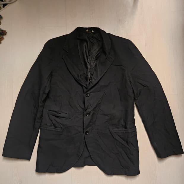 꼼데가르송 블랙 축융 자켓