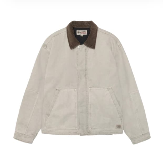 [XL] 스투시 워크기어 자켓 그레이 Workgear Jacket