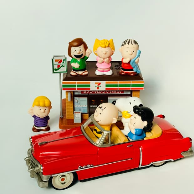 스누피 소프비 피규어