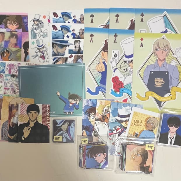 명탐정코난)스티커.메모지 세트