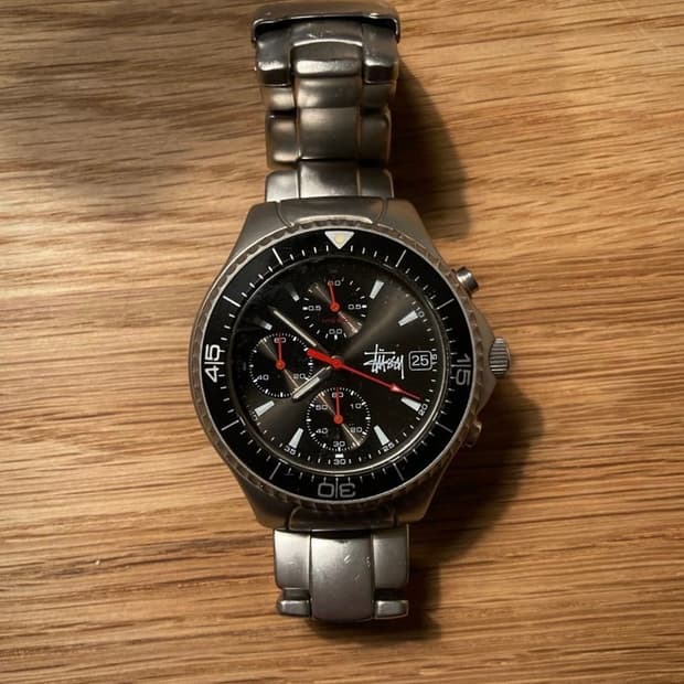 00’s old Stussy Limited Edition Watch