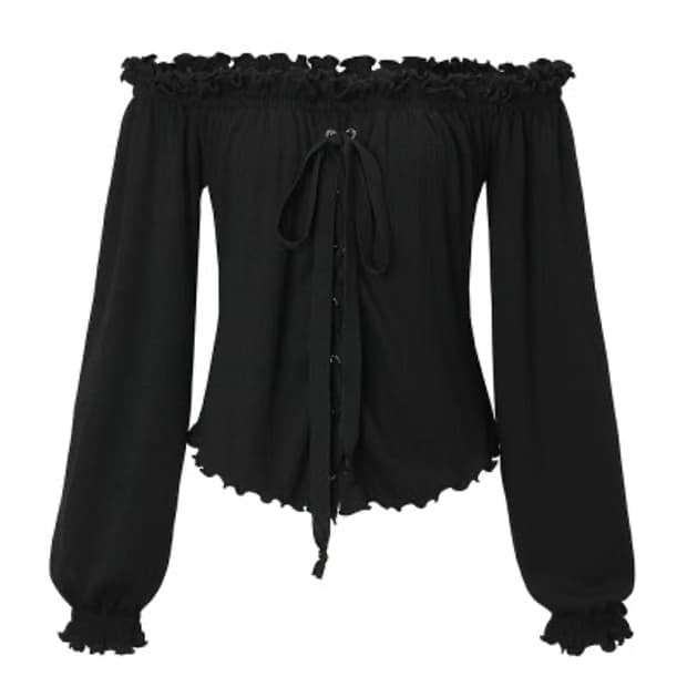 쓰리타임즈 블라우스 Pretzel top