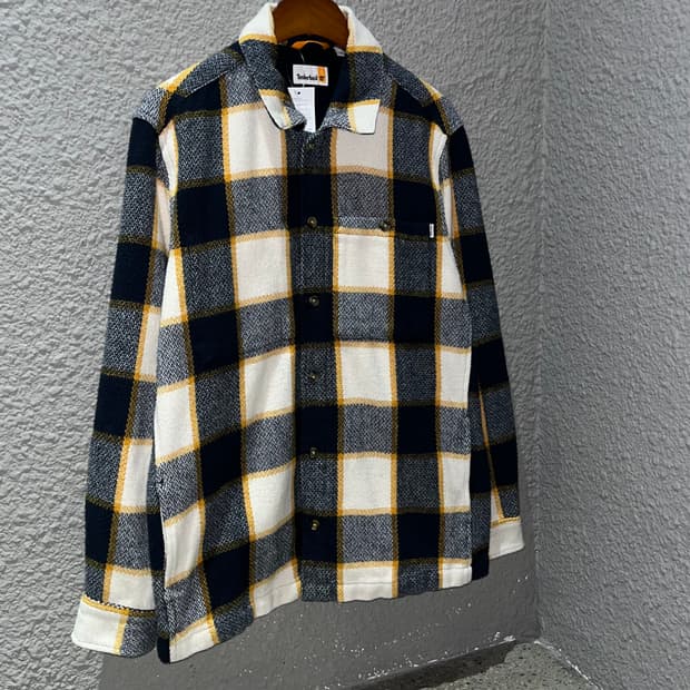 Timberland 팀버랜드 플란넬 체크 셔츠자켓