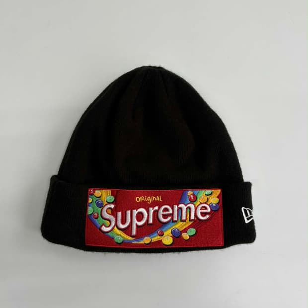 슈프림 X 스키틀즈 뉴에라 비니 21FW