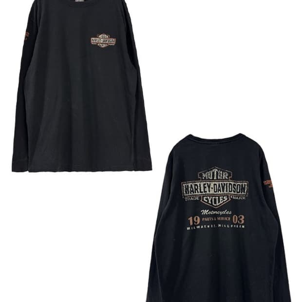 [L] HARLEY DAVIDSON 13s 할리데이비슨 긴팔티