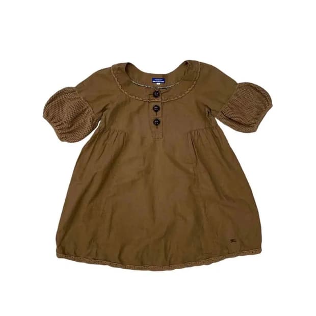 버버리 일본판 블루라벨 모리걸 y2k 우먼 드레스 원피스(38)