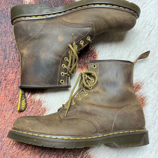 [43] 닥터마틴 1460 크레이지호스 8홀 워커 브라운