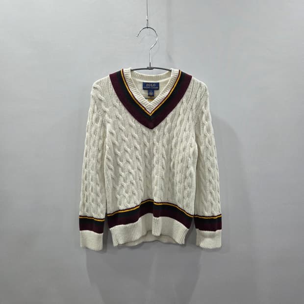 폴로랄프로렌 키즈 케이블 크리켓 니트 5 