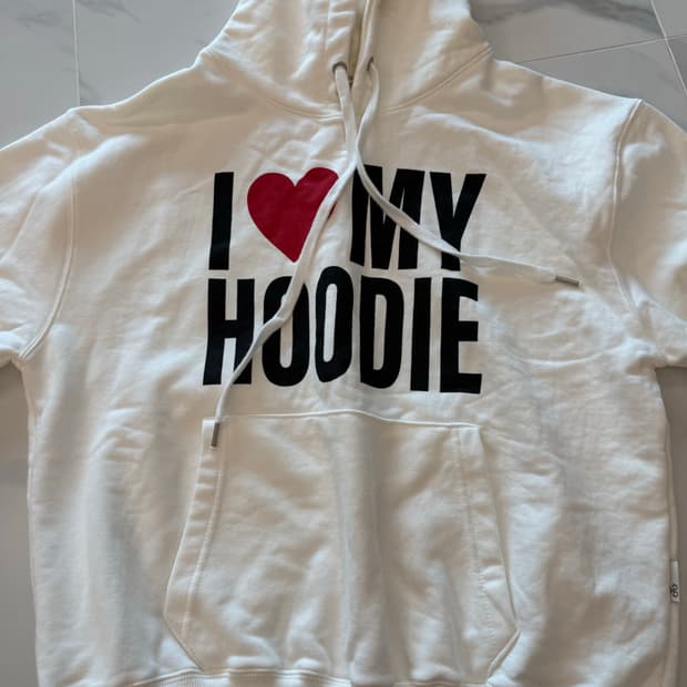 팬시클럽 아이러브후디 후드티