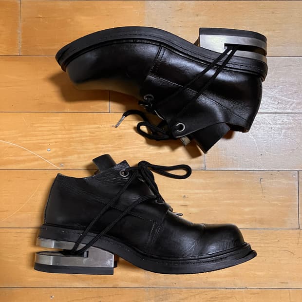 bikkembergs 비캠버그 메탈 힐 더비슈즈 43 (275)