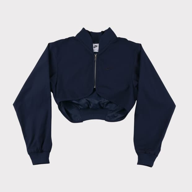 [여성 S] 나이키 스우시 크롭 자켓