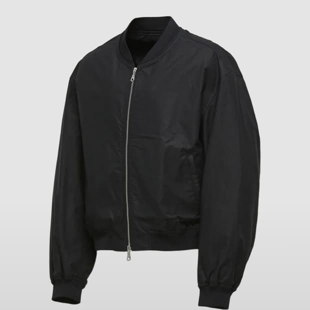 쿠어 바인딩 코튼 ma-1 블랙 L 새상품