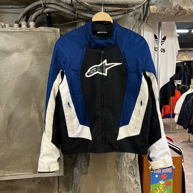 알파인스타 레이싱자켓 블루 L #csz2192