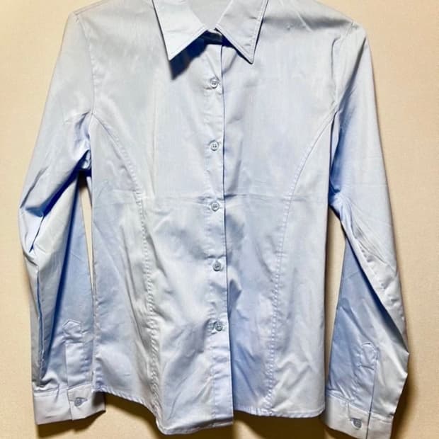 [새상품]EUNE 블루 셔츠