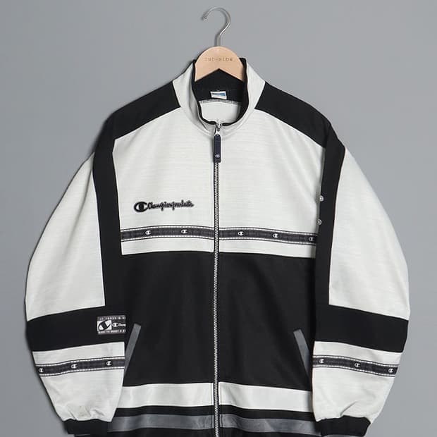 90's Champion Track Jersey Jacket