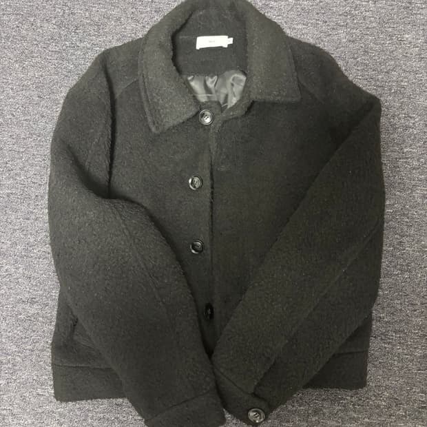 엔토 부클 울 자켓 M