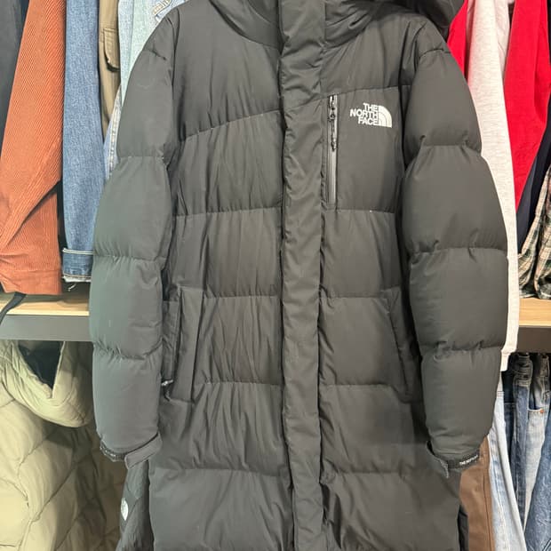 노스페이스 화이트라벨 롱패딩 L