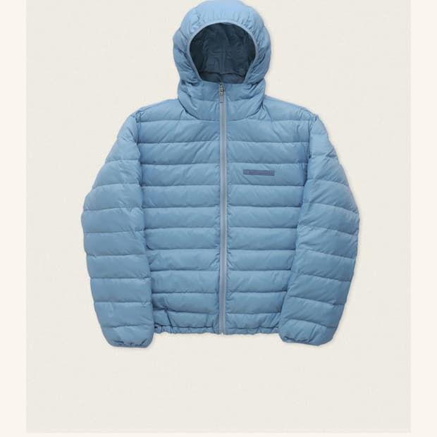 구해요) 스무드무드 ushuaia goose down 경량패딩 블루