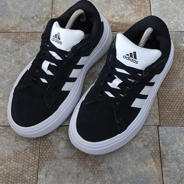 (225)아디다스 그랜드 코트 플랫폼