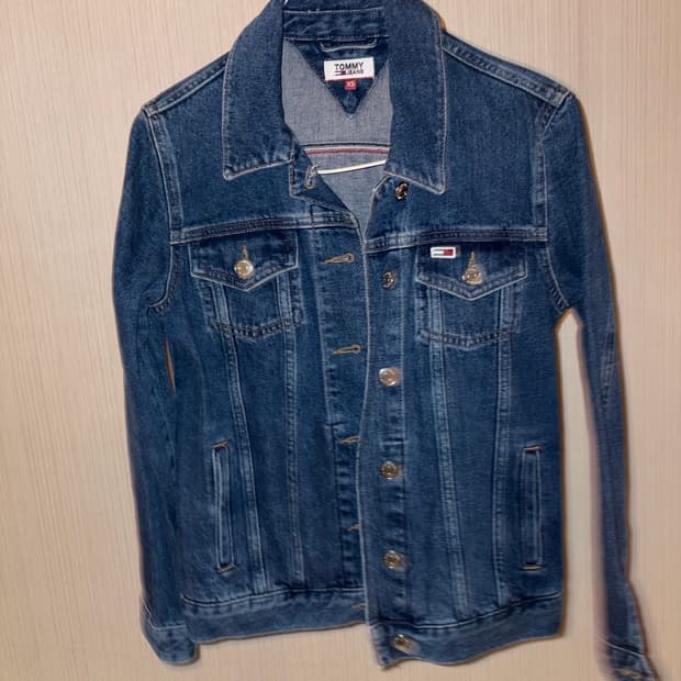 (XS)타미힐피거 중청 데님자켓